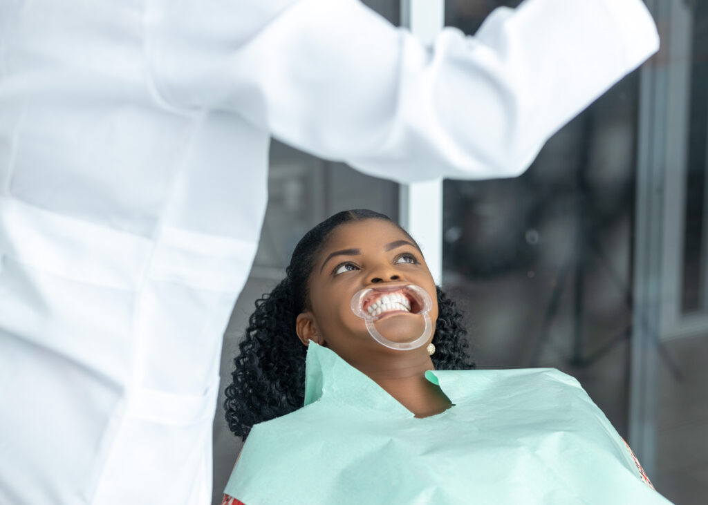 A serepa dental clinic patient undergoing tretament